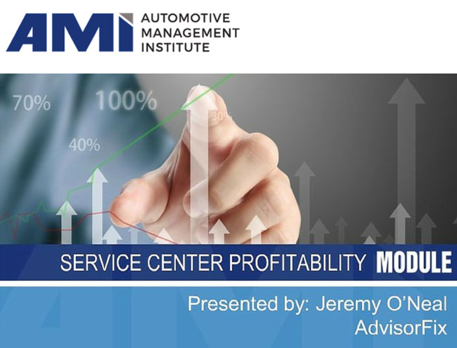 Module: Service Center Profitability